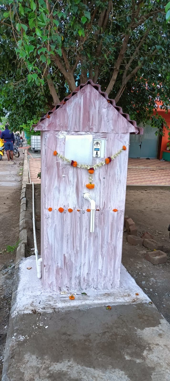 Drinking Water Fountain Installation in Public Area